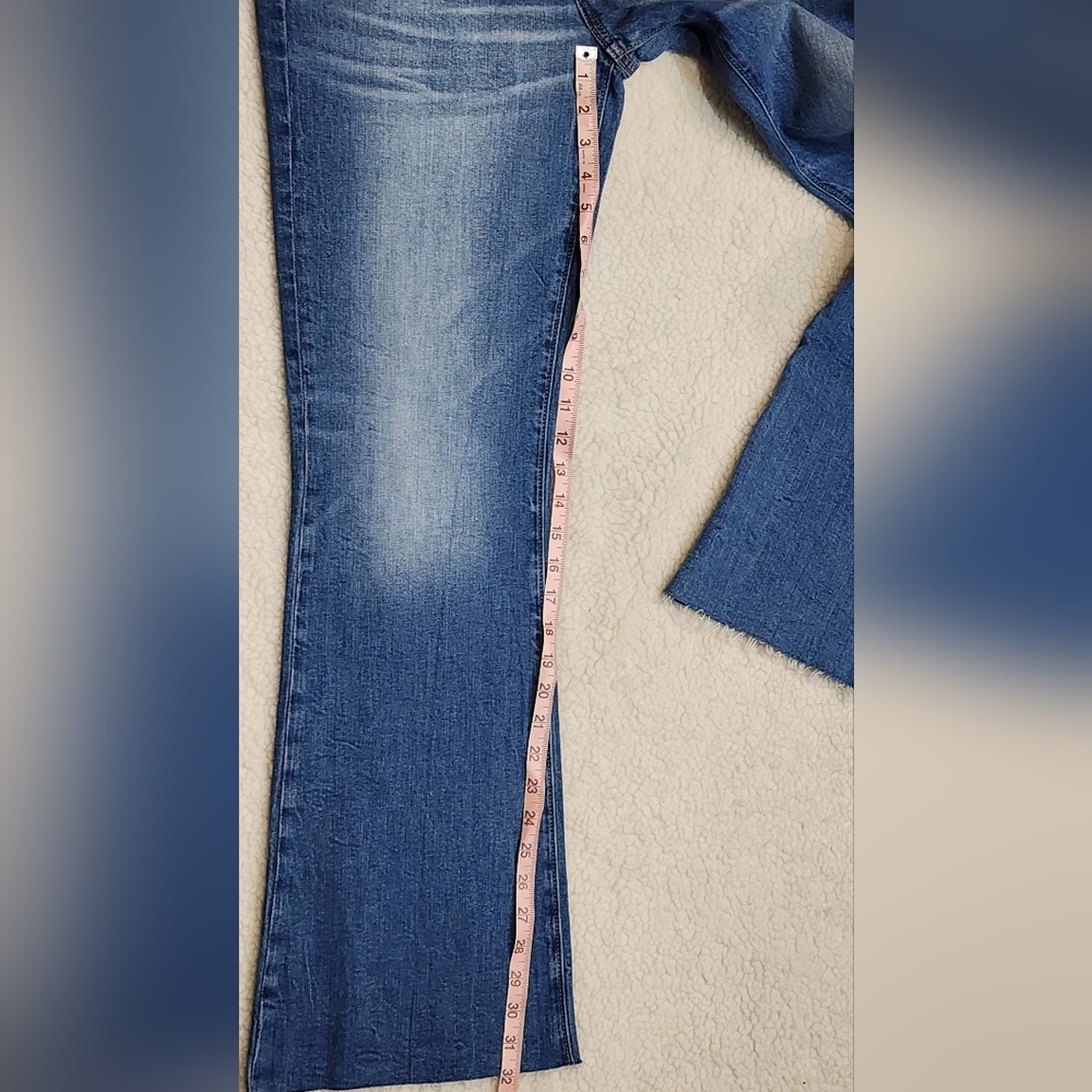 Loft The Slim Flare High Rise Jeans - Picture 7 of 9